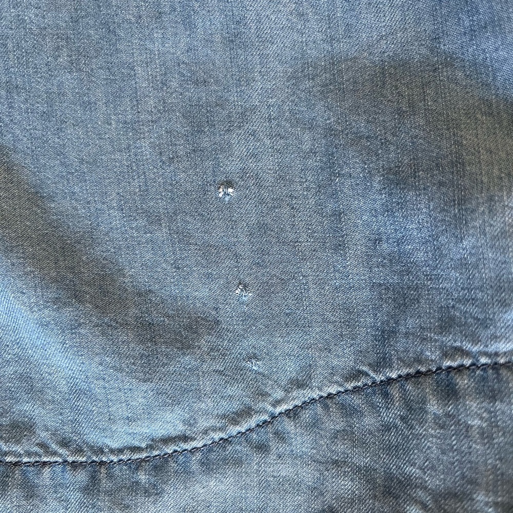 Athleta Denim Blue Shirt Dress - Picture 9 of 9